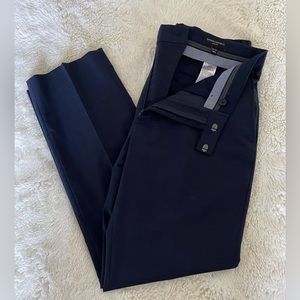 Banana Republic navy slim fit dress pants